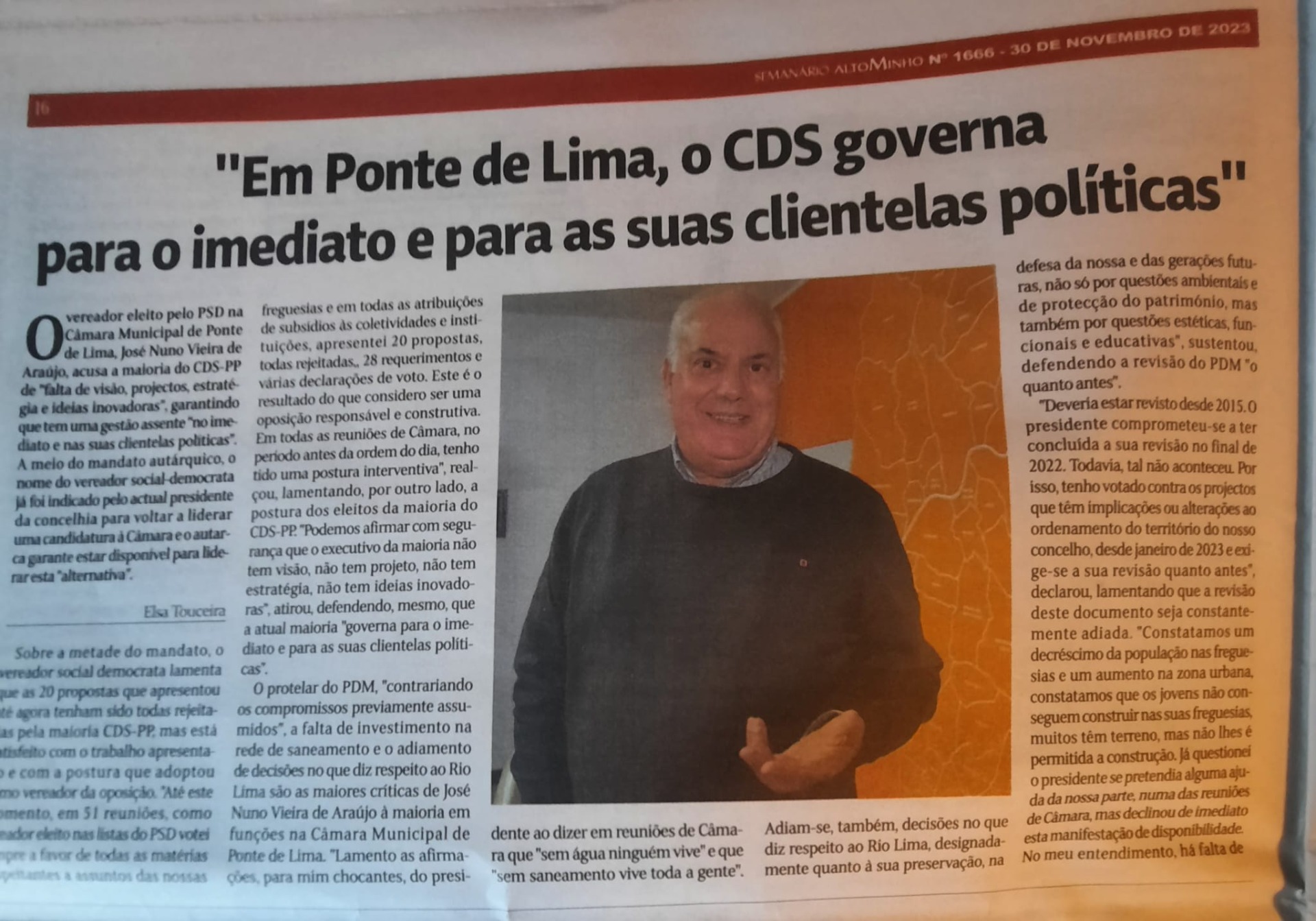30.11.2023, Jornal Altominho